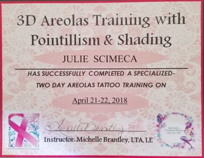 areola certificate orig